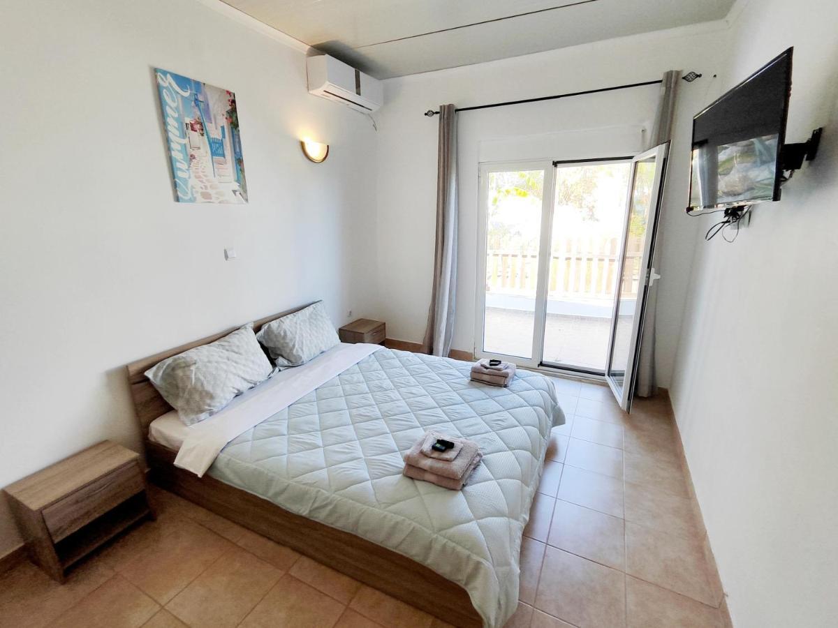 "Sunrise Stegna" 3 Apartment Archangelos  Luaran gambar